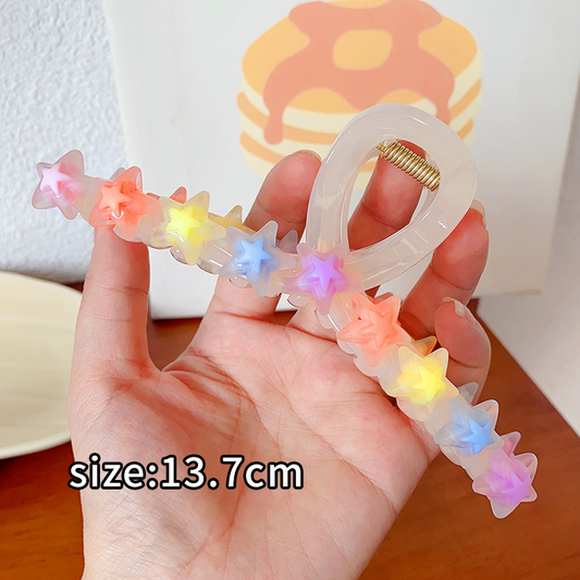 Love Star Hair Clip - Fashionable Simple Accessory - Look Good Store