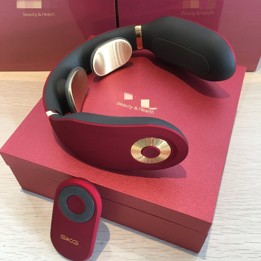 SKG4098 Red Premium Neck Massager with Remote - Look Good Store