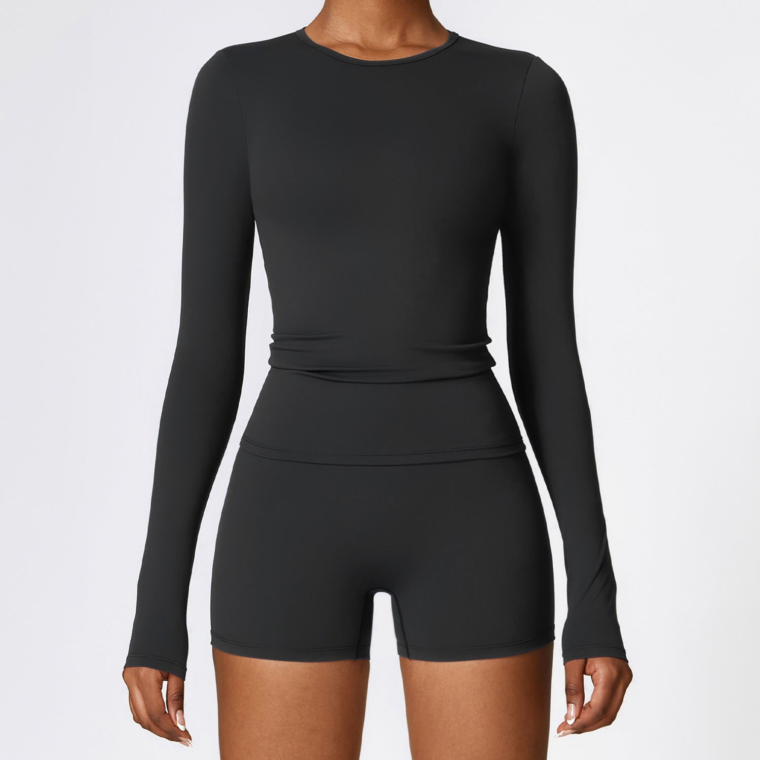 Slim Long Sleeve Pullover Top For Women - Look Good Store