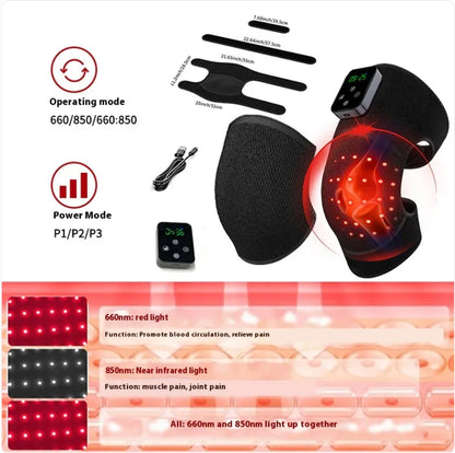 Infrared Knee Pain Relief Massager with Red Light Therapy - Look Good Store