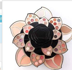 Multifunctional Makeup Full Set with Black Floral Palette - Look Good Store
