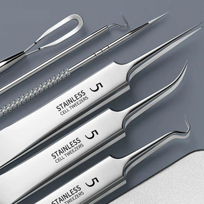 8pcs Ultra-fine Beauty Salon Acne Needle Tool Set - Look Good Store