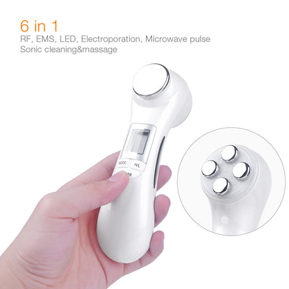 6-in-1 LED Skin Massage Beauty Device - Look Good Store
