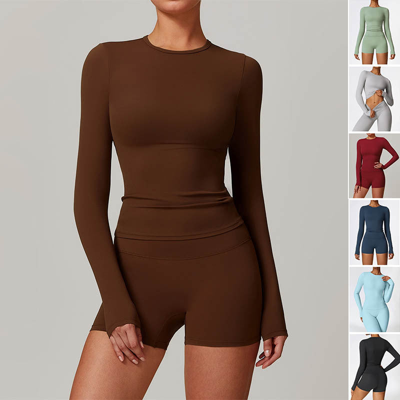 Slim Long Sleeve Pullover Top For Women - Look Good Store