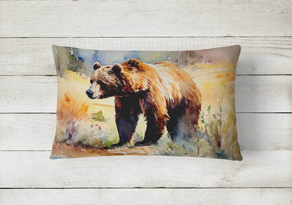 Grizzly Bear Throw Pillow - Look Good Store