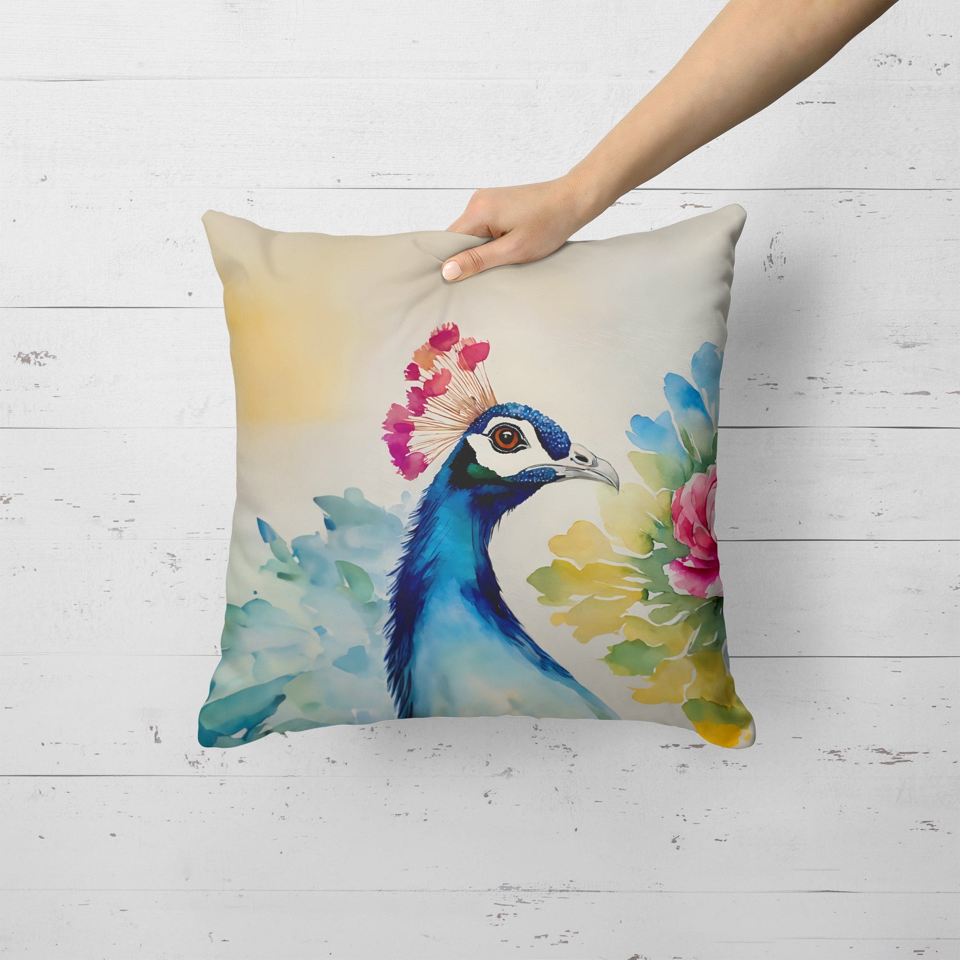 Peacock Throw Pillow - Look Good Store