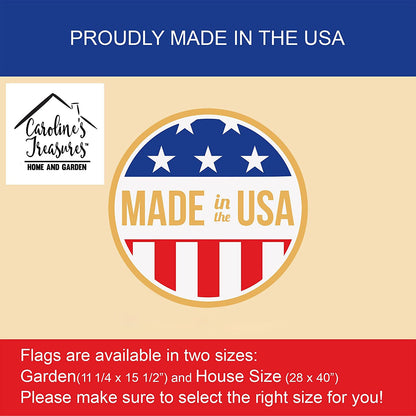 Border Collie Patriotic American Garden Flag - Look Good Store