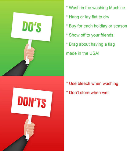 Border Collie Patriotic American Garden Flag - Look Good Store