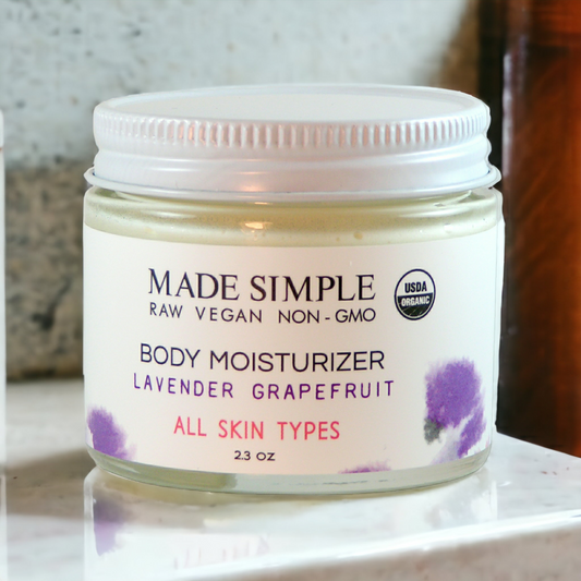 Lavender Grapefruit Moisturizer - Certified Organic, Vegan & Cruelty-free - Look Good Store
