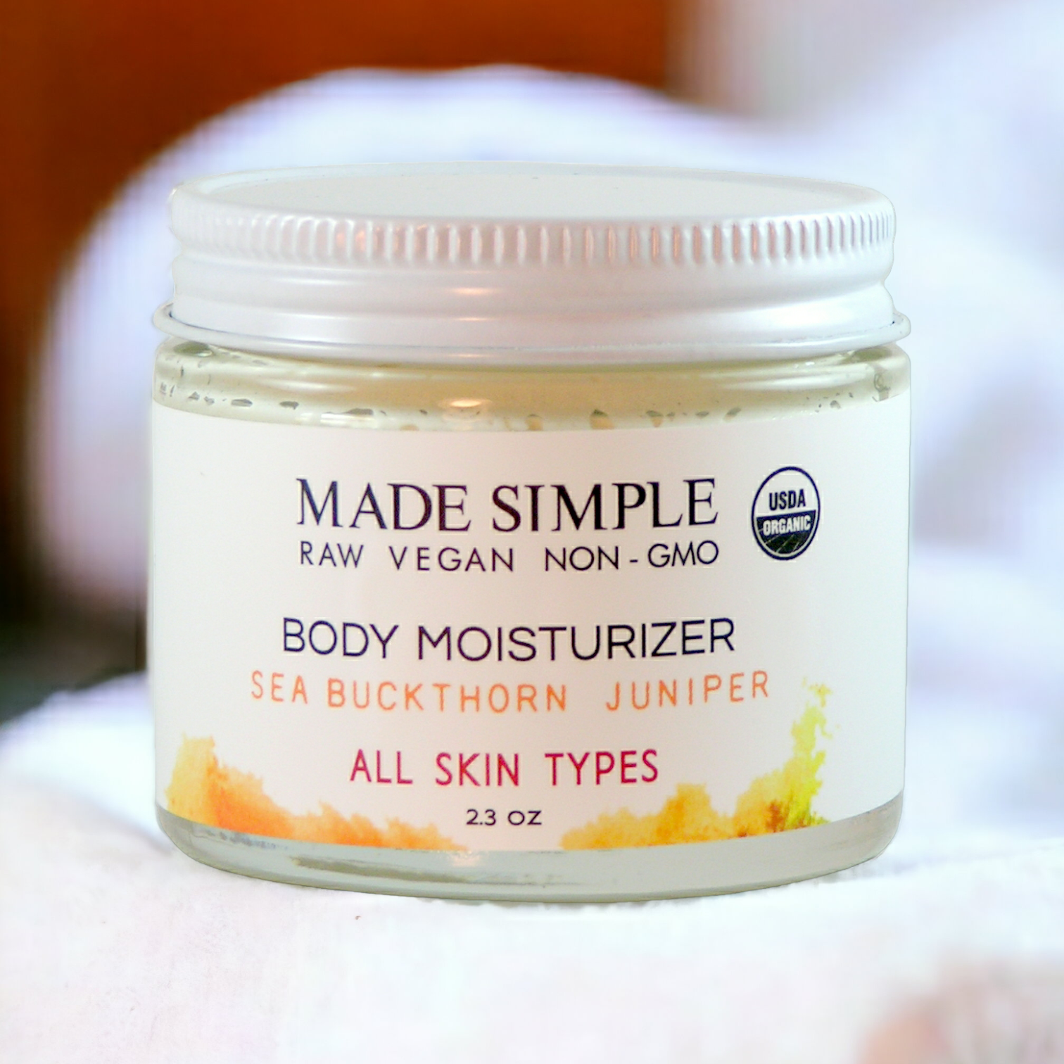 Sea Buckthorn Juniper Moisturizer - Certified Organic, Vegan & Cruelty-free - Look Good Store