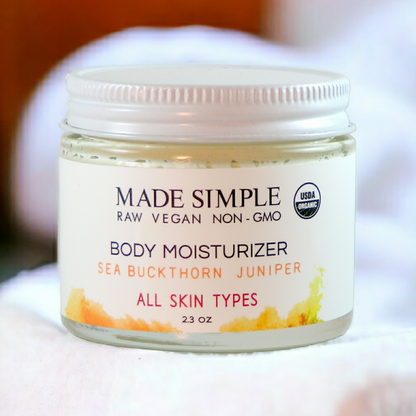 Sea Buckthorn Juniper Moisturizer - Certified Organic, Vegan & Cruelty-free - Look Good Store