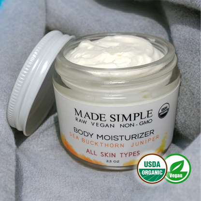 Sea Buckthorn Juniper Moisturizer - Certified Organic, Vegan & Cruelty-free - Look Good Store