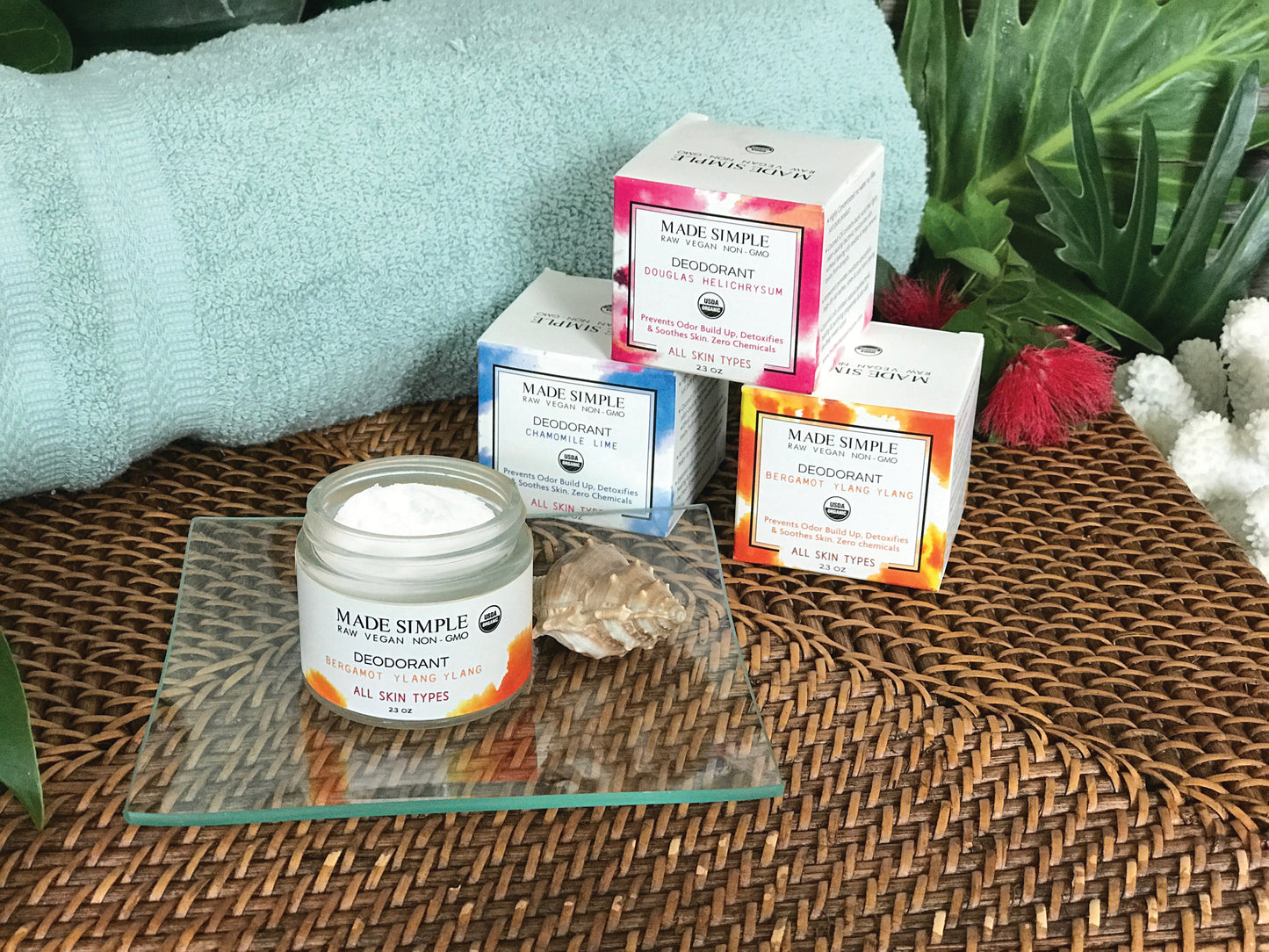 Bergamot Ylang Ylang Deodorant - Certified Organic, Vegan & Cruelty-free - Look Good Store