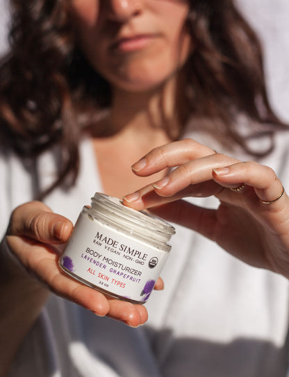 Lavender Grapefruit Moisturizer - Certified Organic, Vegan & Cruelty-free - Look Good Store