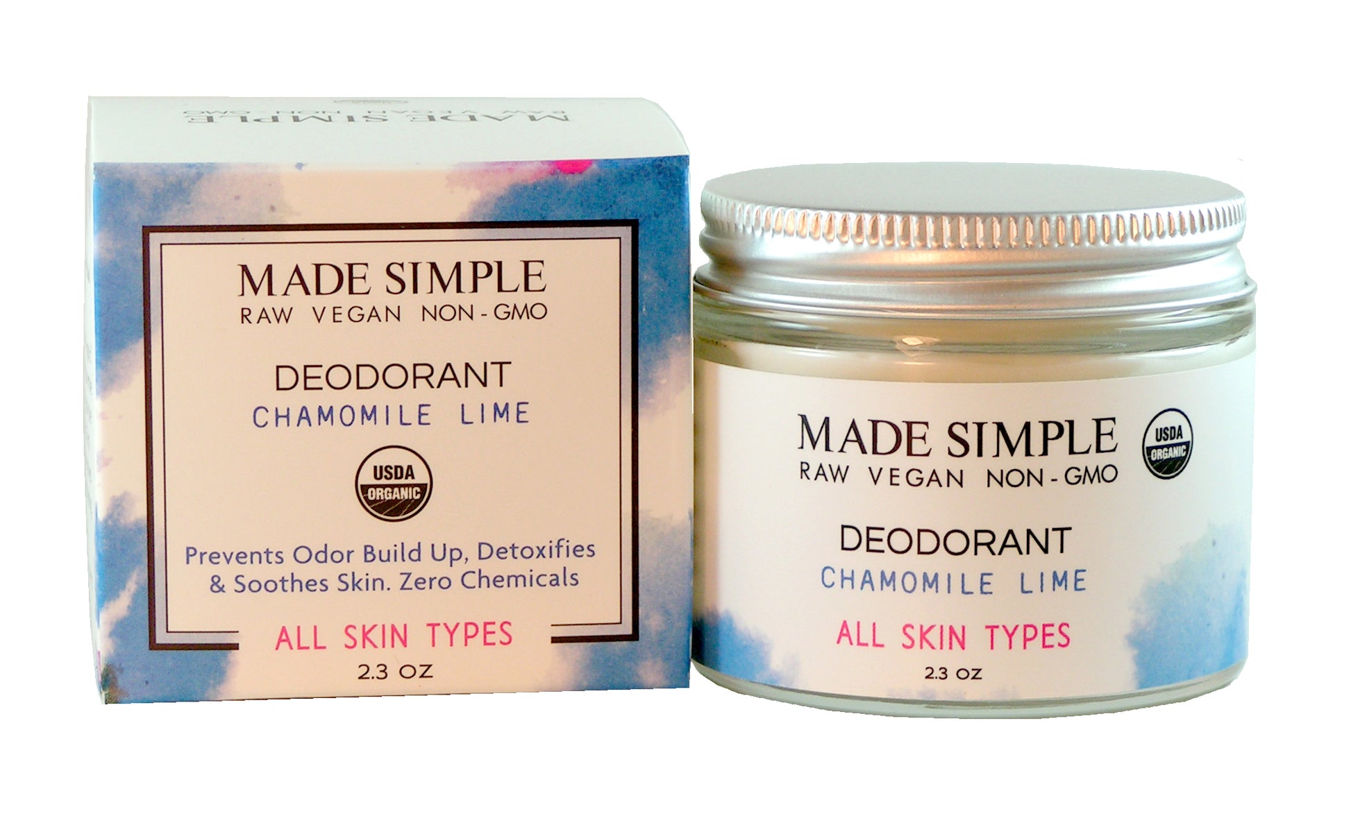 Chamomile Lime Deodorant - Certified Organic, Vegan & Cruelty-free - Look Good Store