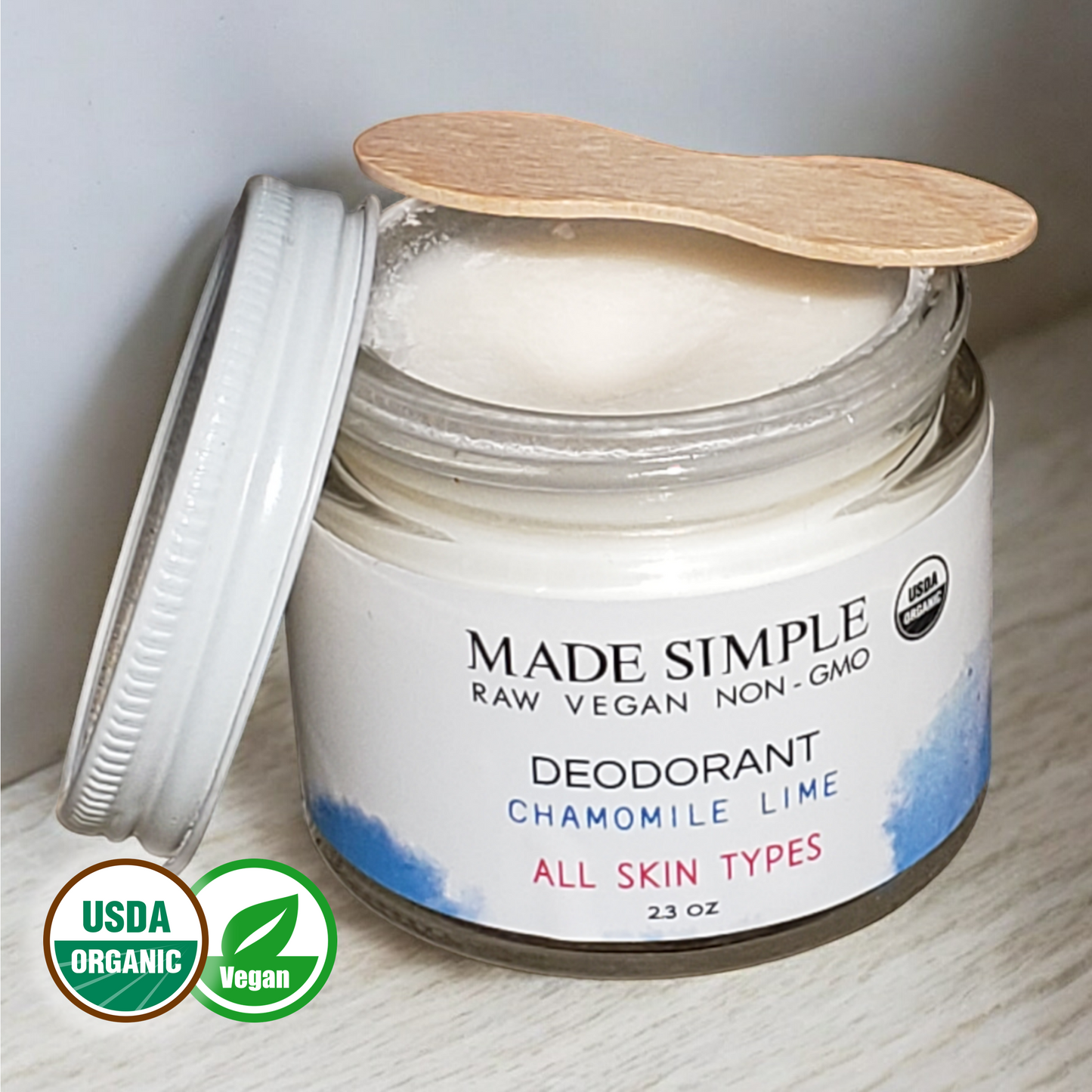 Chamomile Lime Deodorant - Certified Organic, Vegan & Cruelty-free - Look Good Store