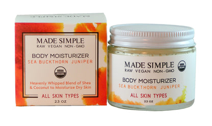Sea Buckthorn Juniper Moisturizer - Certified Organic, Vegan & Cruelty-free - Look Good Store