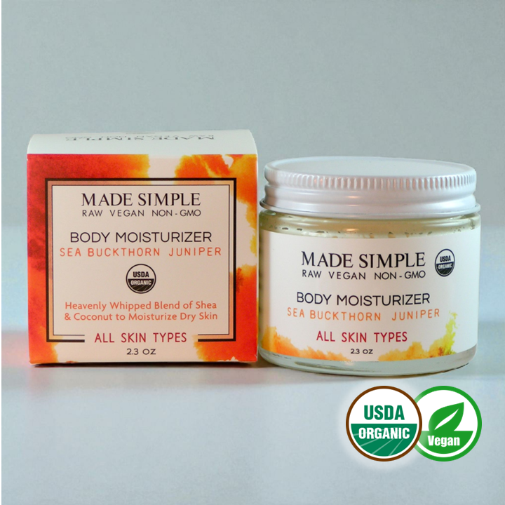 Sea Buckthorn Juniper Moisturizer - Certified Organic, Vegan & Cruelty-free - Look Good Store