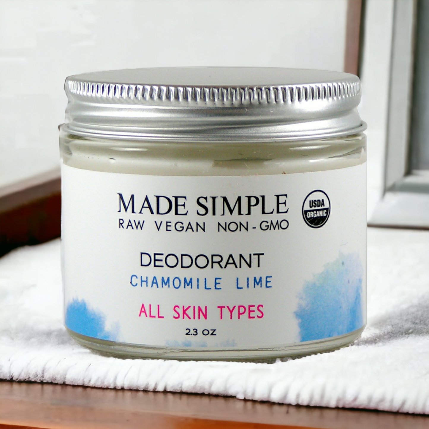 Chamomile Lime Deodorant - Certified Organic, Vegan & Cruelty-free - Look Good Store