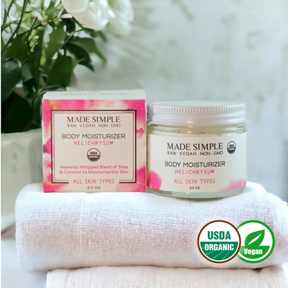 Helichrysum Moisturizer - Certified Organic, Vegan & Cruelty-free - Look Good Store