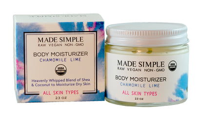 Chamomile Lime Moisturizer - Certified Organic, Vegan & Cruelty-free - Look Good Store