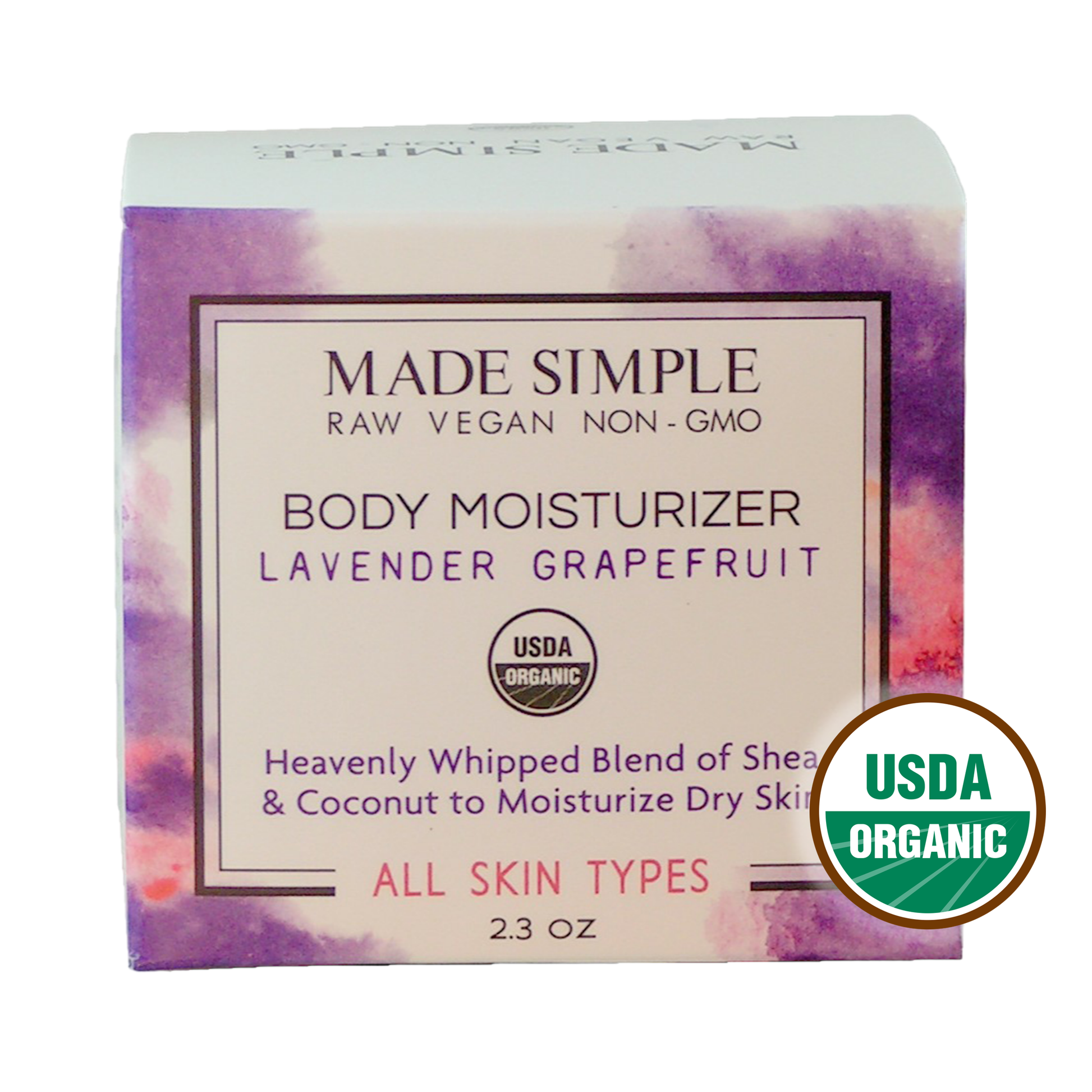 Lavender Grapefruit Moisturizer - Certified Organic, Vegan & Cruelty-free - Look Good Store