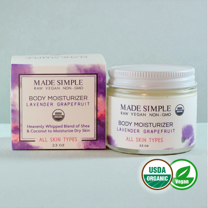 Lavender Grapefruit Moisturizer - Certified Organic, Vegan & Cruelty-free - Look Good Store