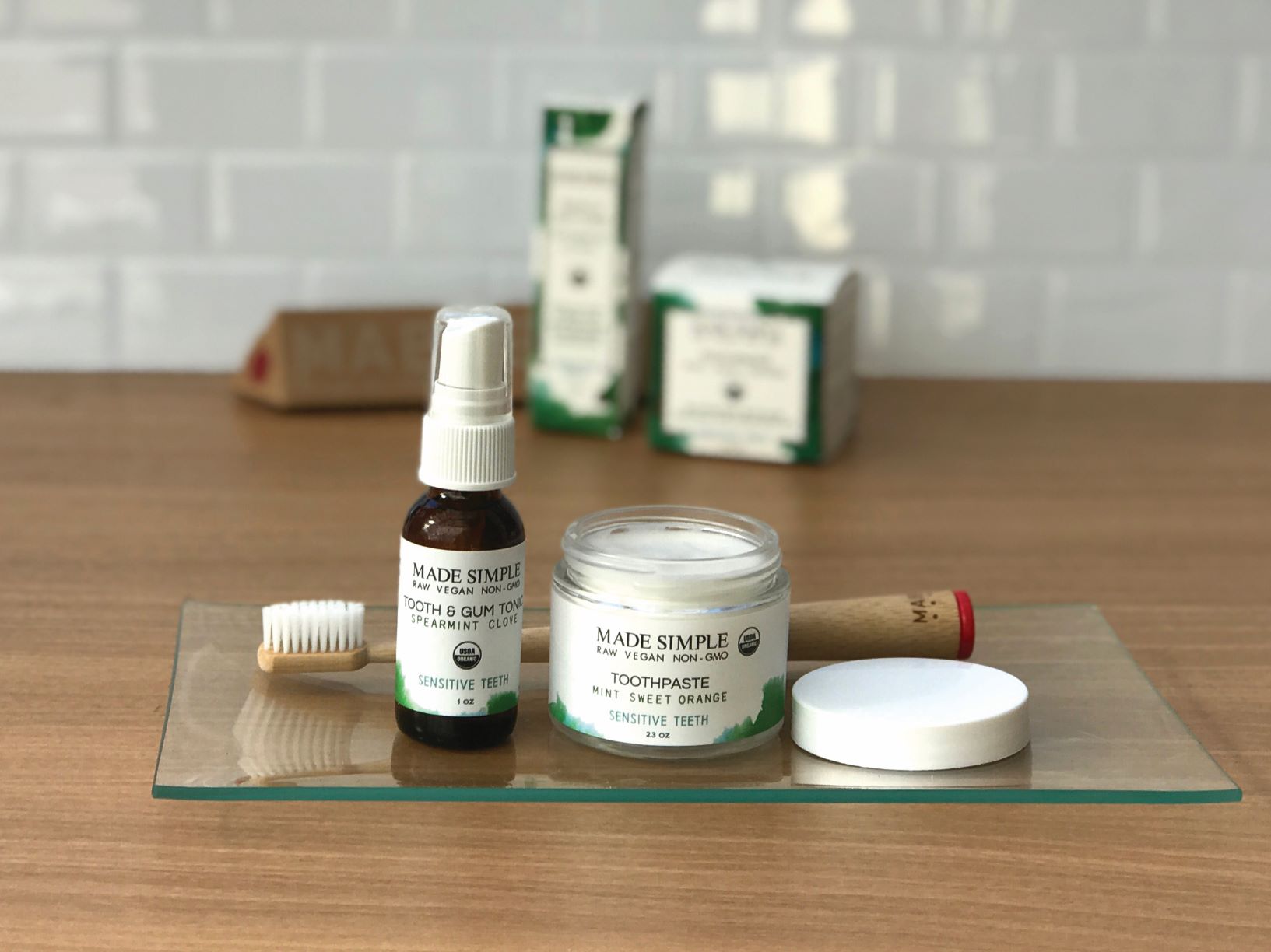 Spearmint Clove Tooth & Gum Tonic - Certified Organic, Vegan & Cruelty-free - Look Good Store